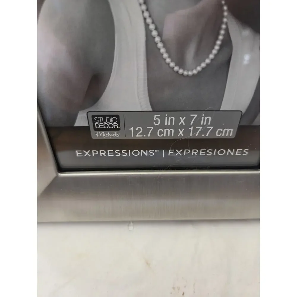 Studio Decor Expression 5x7 Picture Frame Silver